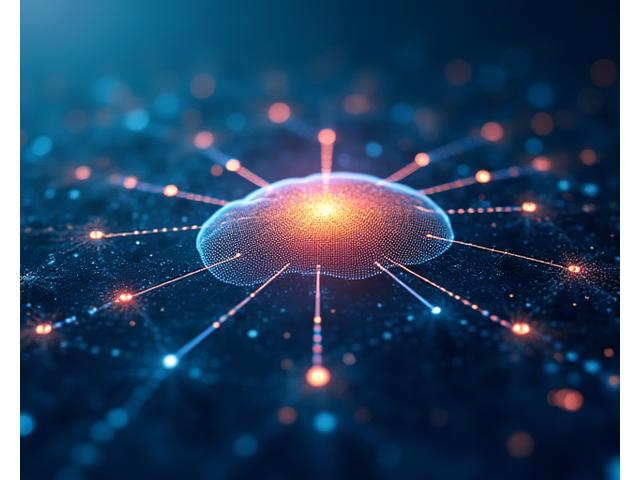 Visualisierung einer fortschrittlichen Datenanalyse durch Künstliche Intelligenz für Kreditentscheidungen